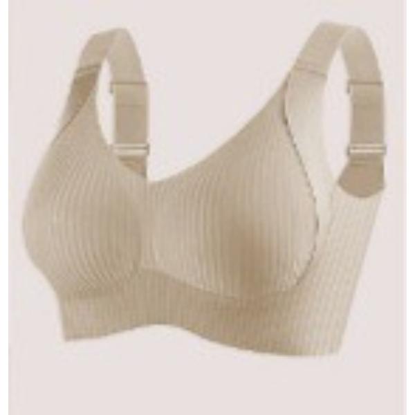 Evropská velikost Dámské bezešvé podprsenky plus size Push-up podprsenky pro velká prsa Maillardově zbarvené tílko spodní prádlo