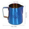 Milk Frother Pitcher 380ml Food Grade Stainless Steel Eagle Spout Multifunction Milk Frother Cup for Milk Cream