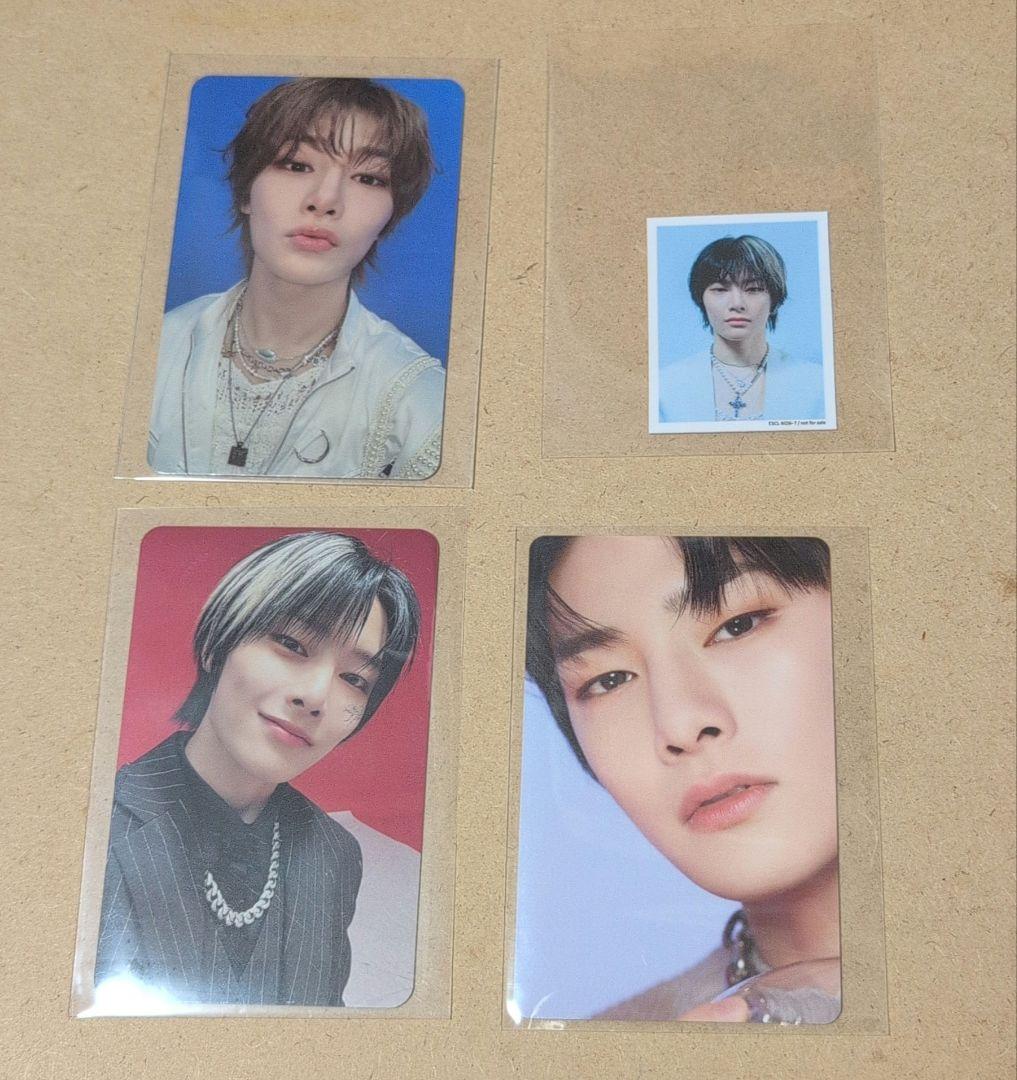 

[USED] Aien Sukizu 3 trading cards/1 ID photo 4-piece set