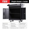 Multifunctional Mobile Cabinet Trolley Tool Box Trolley Tool Cart Storage Toolbox Tank Drawer Auto Repair Cart
