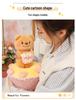 Large Plush Butter Bear Bouquet Doll for Hugging and Sleeping