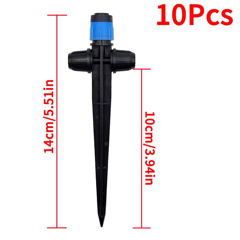 10/30Pcs Garden Sprinkler Dripper, 8-Hole All Round Scattering Watering Spikes for Plant Irrigation Supplies