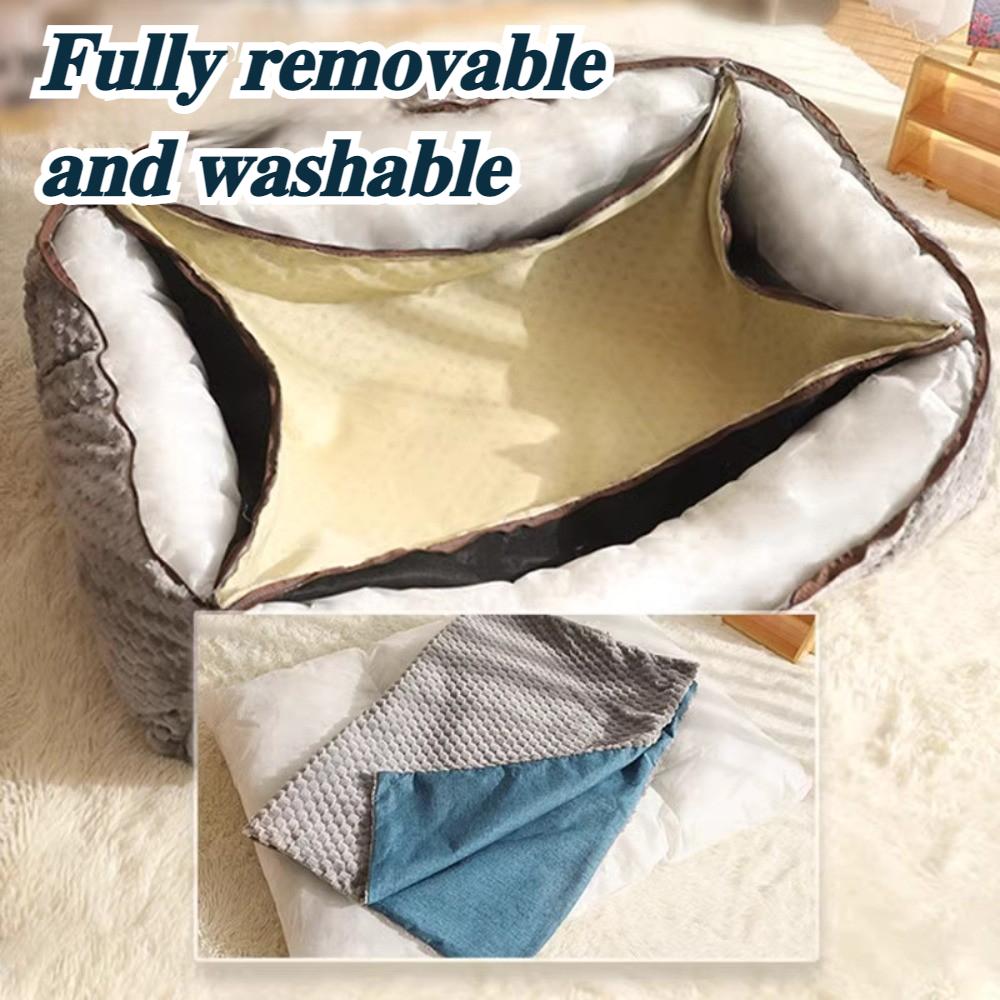 Large Dog Bed Sofa Thickened Extra Large Pet Mat Warm and Moisture-proof Puppy Cushion Plush Soft Comfortable Cat Supplies