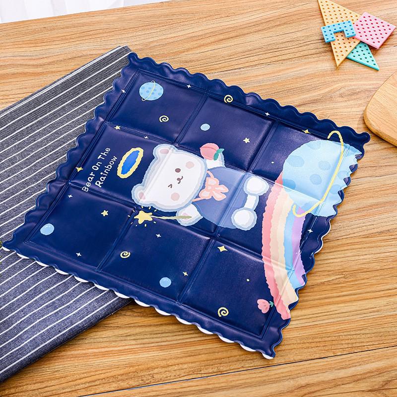 Summer Cooling Gel Pad for Pets and Cars - Water-Free Heat Dissipation Seat Cushion