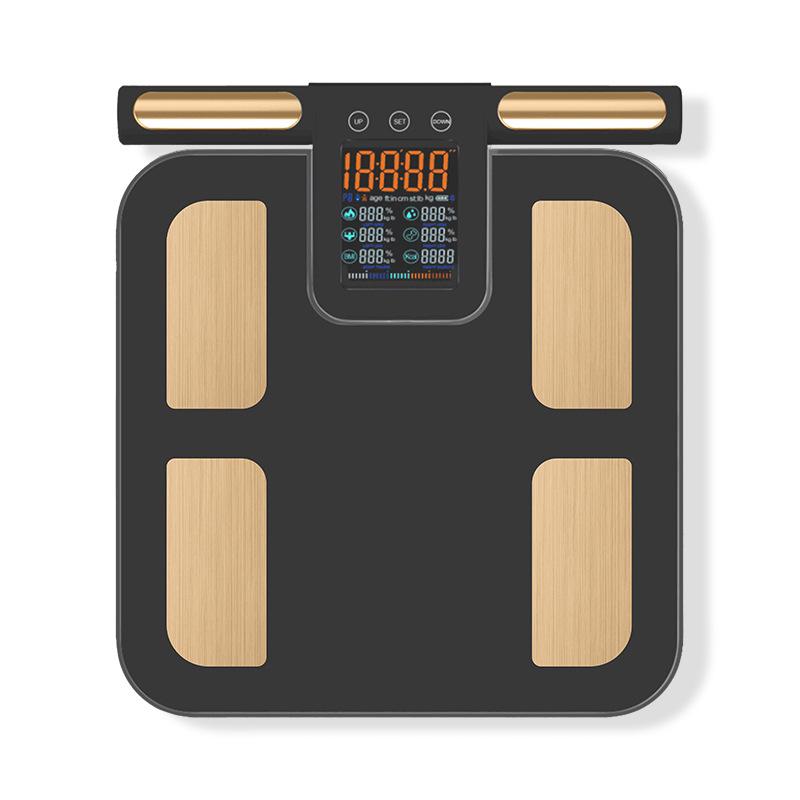 Fureikon Smart Color Screen Body Fat Scale with Eight Electrodes