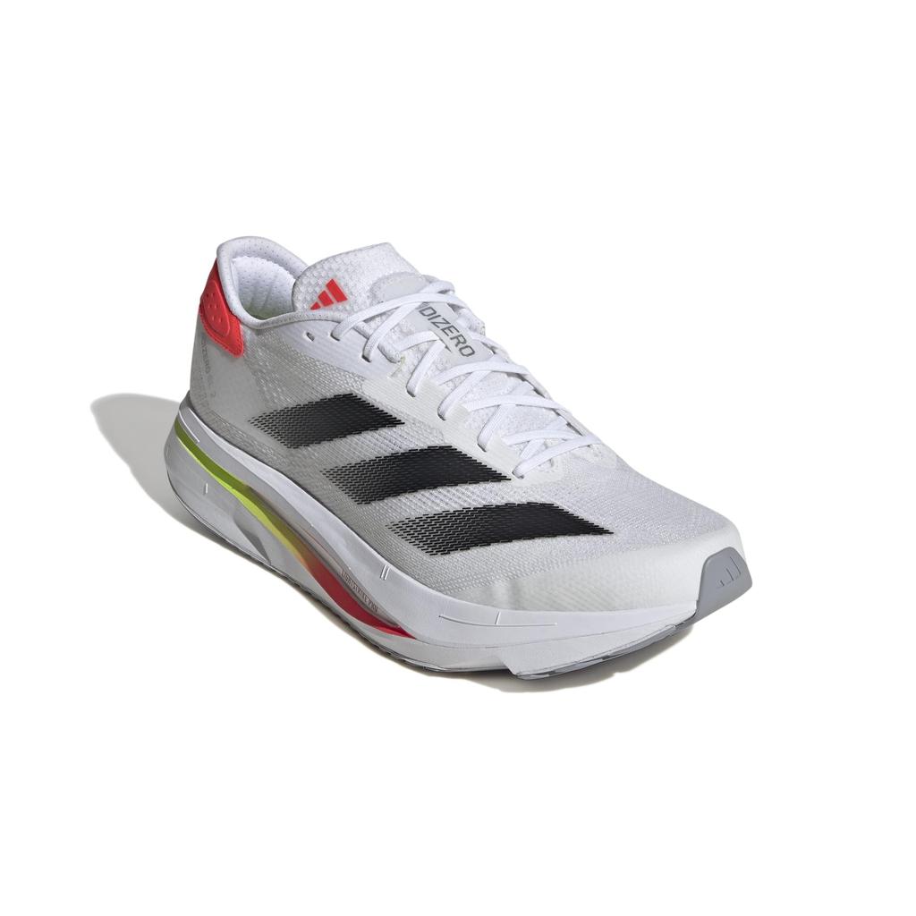 Adidas Adizero Sl2 Running Shoes, NKW90, Footwear White/Core Black/Lucid Red (JS1181), Size 27.0 Cm