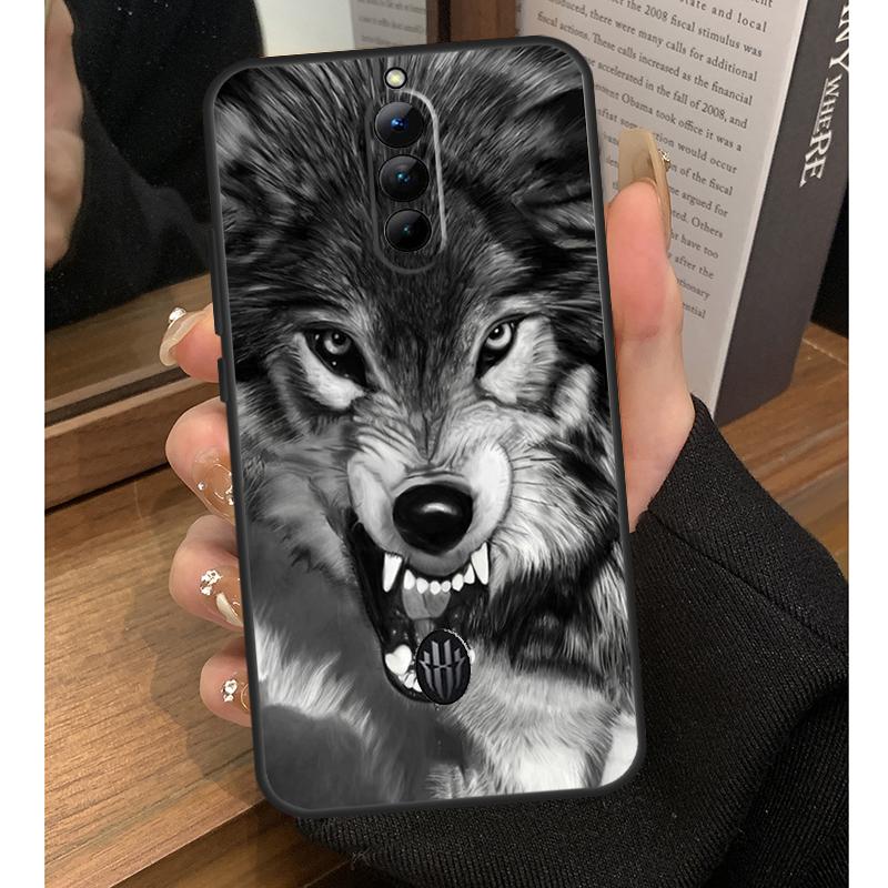 

Angry Wolf Case For Nubia Red Magic 8 9 10 Pro Plus 6 7 6S 7S Pro 5G 6R RedMagic 9S 8S Pro Plus Coque Red Magic 9 Pro Plus