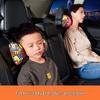 Children's Cartoon Memory Foam Car Neck and Lumbar Pillow Set for Headrest and Rear Seat