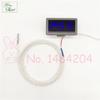 Digital Thermometer DC12V 24V / 5V Red Blue LED Temperature Display Indicator 5135T, Optional: Pt100 RTD Sensor Class A 4 Wire
