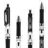 Deli 0.7mm Black Ret Retractable Gel Pen, 12-Pack