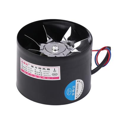 4palcový ventilátor Vzduchový ventilátor pro domácí kuchyni Ventilátor z kovového potrubí Odsávací ventilátor Miniodsavač Koupelna Toaleta Nástěnný Ventilátor Potrubní ventilátor