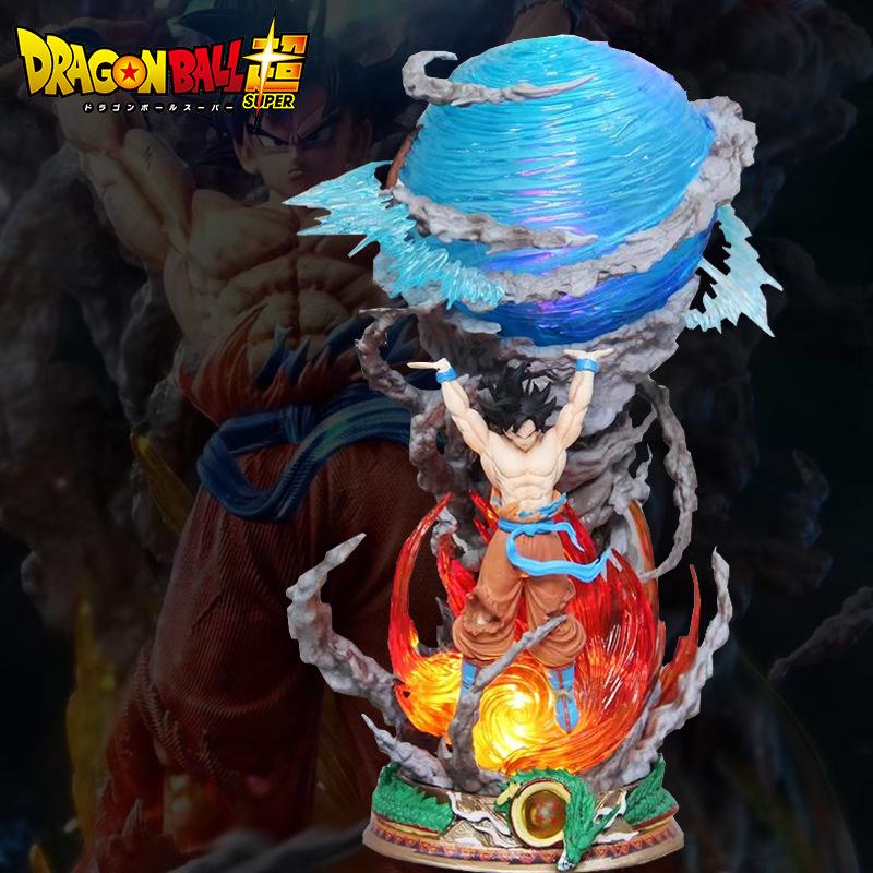 

Серия «Охотник на шары дракона» ручной работы: Goku QG Super Spirit Bomb Модель со светящимся эффектом