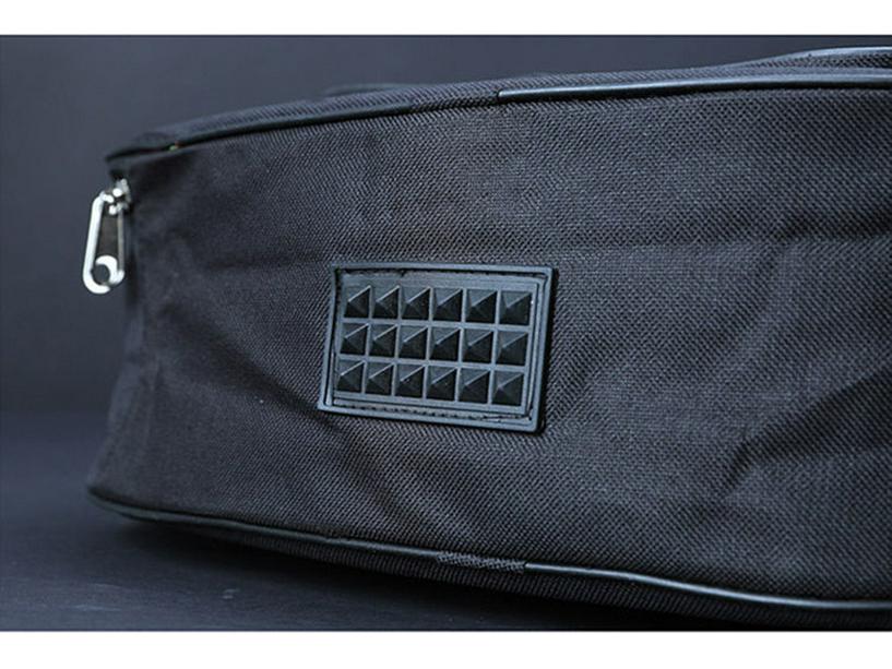 Rucsac pentru chitară de 41 de inci, căptușit, impermeabil, cu căptușeală galbenă - Îngroșat pentru instrumente clasice