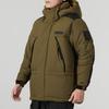 Timberland Colorblock Winddichte Warme Daunenjacke mit Kapuze Herrenjacke Braun A2N68-302
