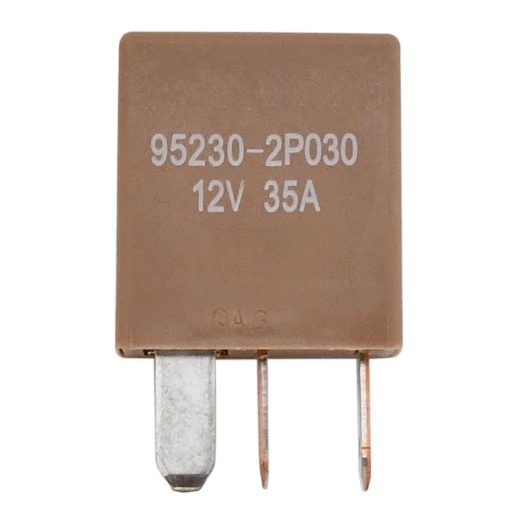 2 Peças Relé 95230-2P030 12V 35A 4 Pinos Relé de Potência Multiuso Compatível com Veículos Hyundai Kia Substitui 95230-2P030 952302P030