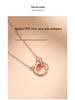 Möbius Sterling Silver Couple Necklace - Endless Love Gift for Valentine's, Christmas, Birthday