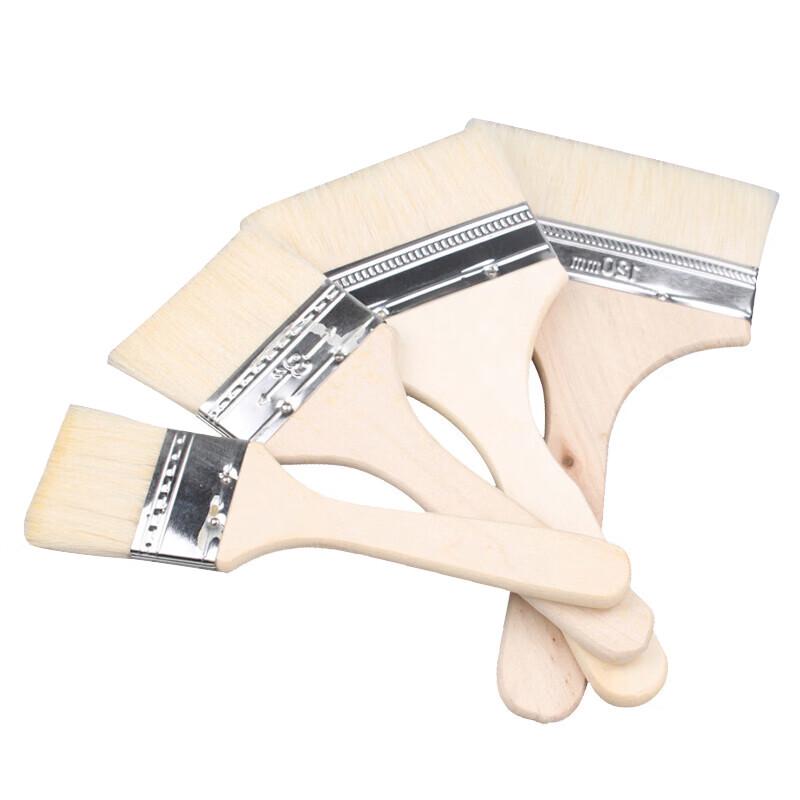 Yimeide Wood Handle Wool Paint & Cleaning Brushes