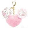 Maruka Mikko Fluffy 175465 Keychain, Mousse,