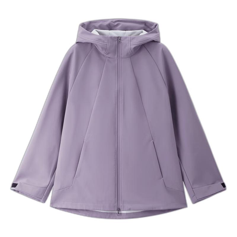 Giordano Women s Fleece-Lined Hooded Softshell Jacket M