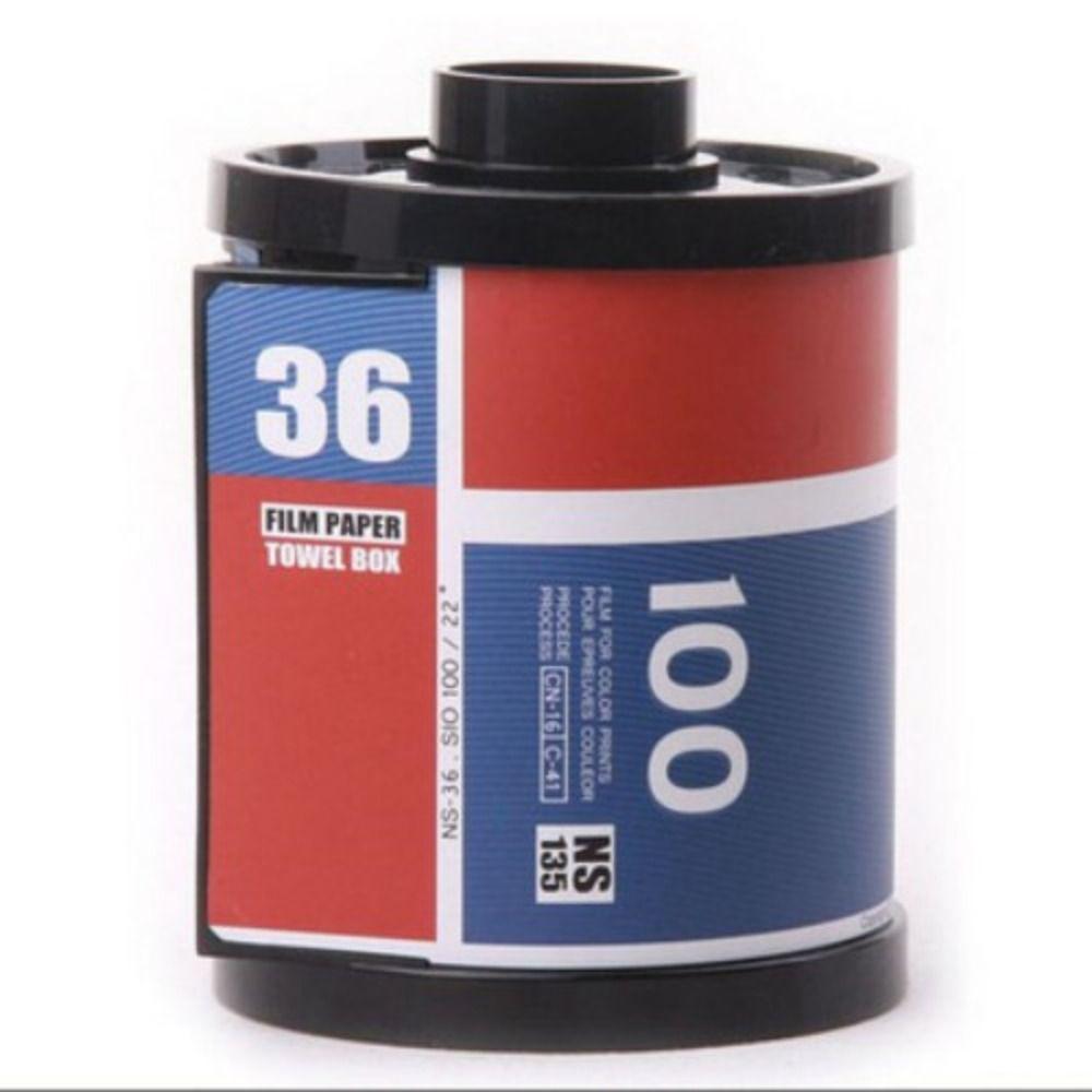 

Creative Bathroom Desktop Film Tissue Box Roll Paper Box Napkin Case Toilet Paper Holder 1