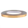PET Room Floor Crevice Line Sticker Self Adhesive Ground Corner Tile Decor (1cm*50m Gold)
