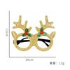 Cartoon Eyewear Festive Featuring Antler Designs Ideal For Christmas Celebrations And Holiday Gatherings
