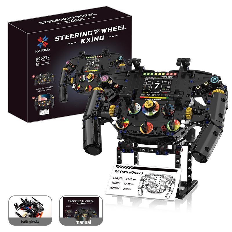 Kit de robot programmable télécommandé avec blocs de construction pour l'exploration scientifique éducative