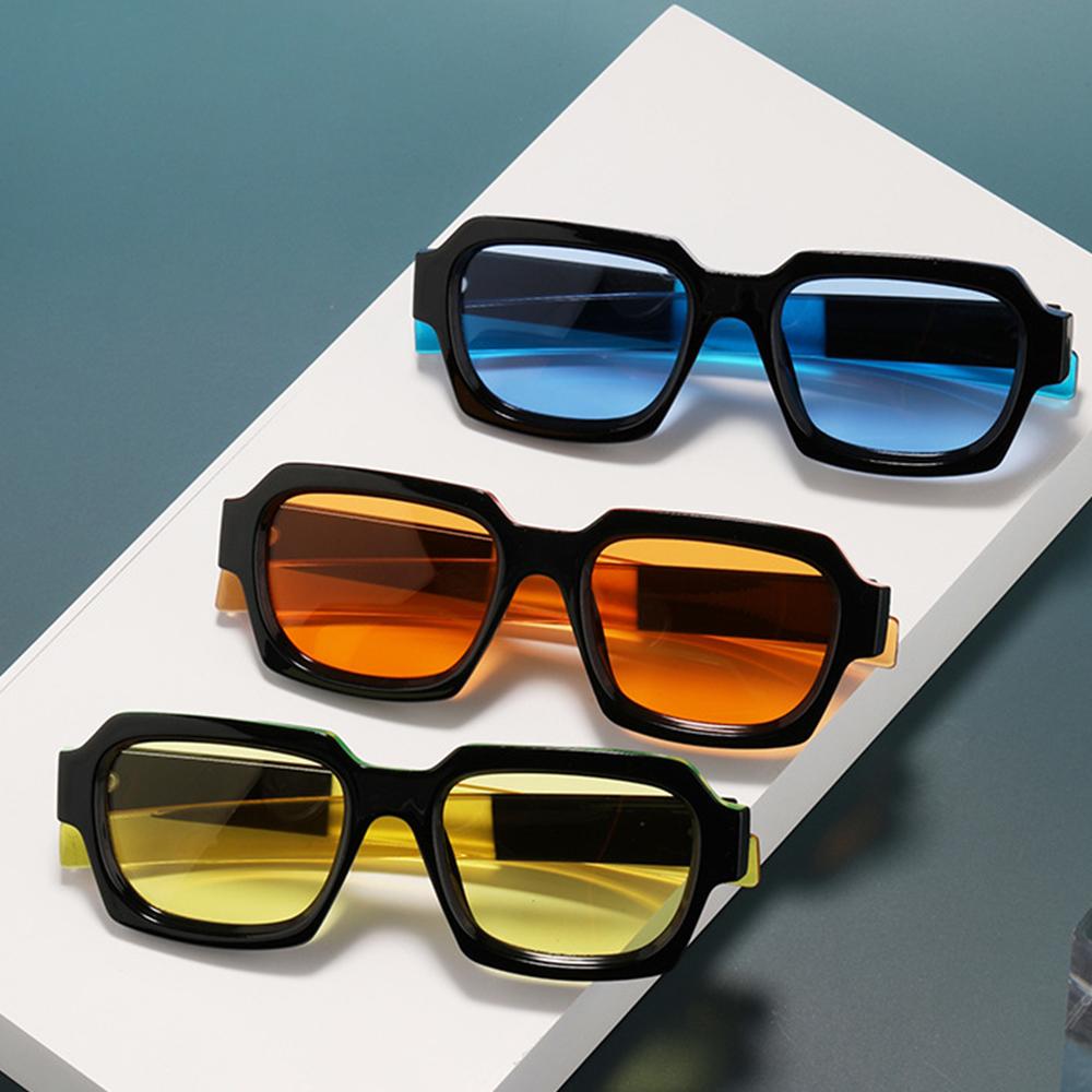 Colorful Lens Sunglasses Comfortable Men Women Sunglasses Retro Sunglasses Modern For Outings Party Gatherings Outdoor Sports
