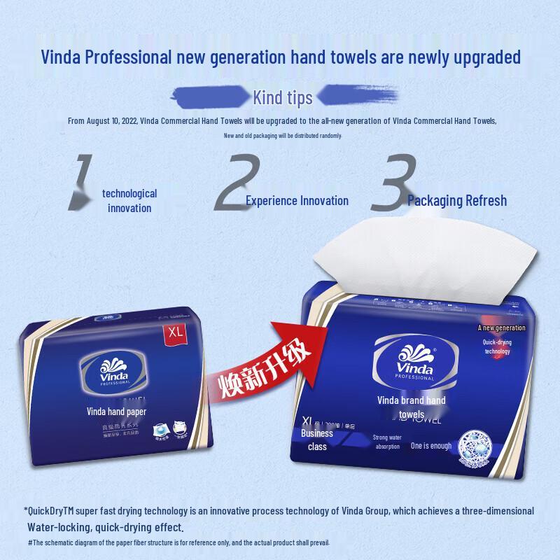 Vinda XL Commercial Single-Layer Tissues
