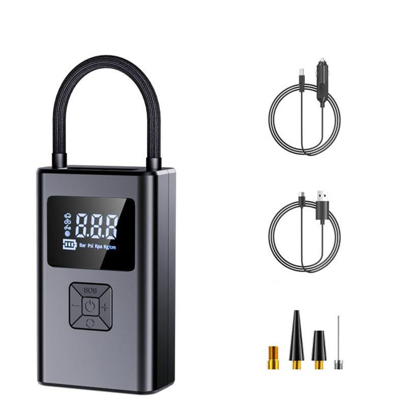 Tire Inflator Portable Air Compressor, 4000mAh Lithium Battery Type-C Charging, 150PSI Digital Tire
