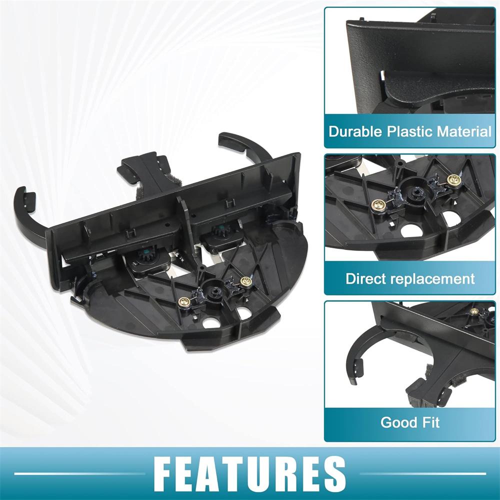 Car Rear Cup Holder Insert For BMW E39 520/523/525/528/530/535/540/M5 1997-2003