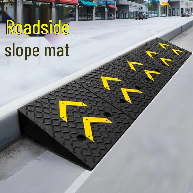Heavy Duty Anti-slip Rubber Curb Ramp
