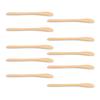 Pack of 10 Small Wooden Spoons Utensils Children Dining Tools Teaspoon Cooking Condiments for Kitchen Seasoning Tea