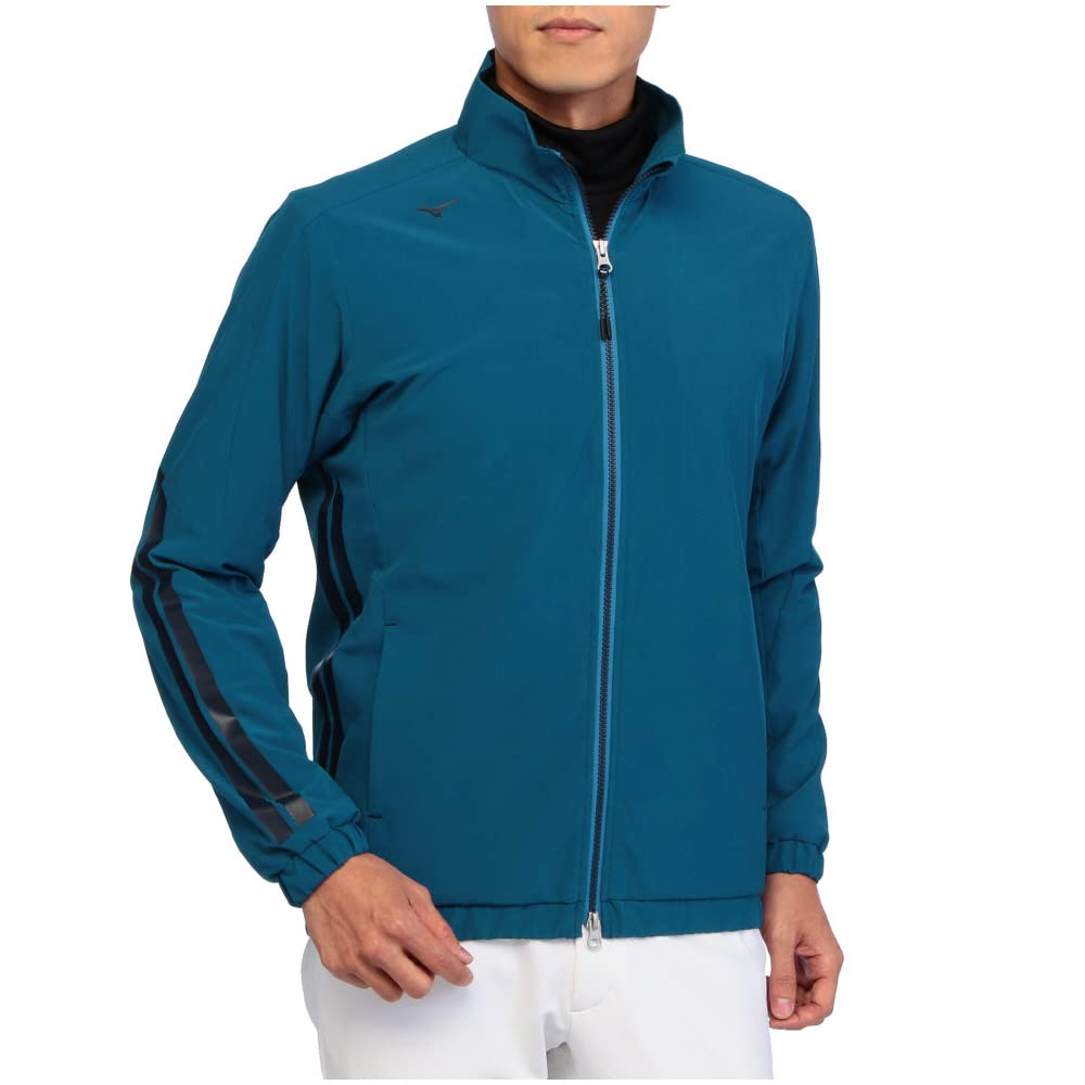 

Mizuno Stretch Hero Golf Easy to Move Ink Size 2XL Men s Blouson, in, Water-Repellent, Blue, (E2ME2501)