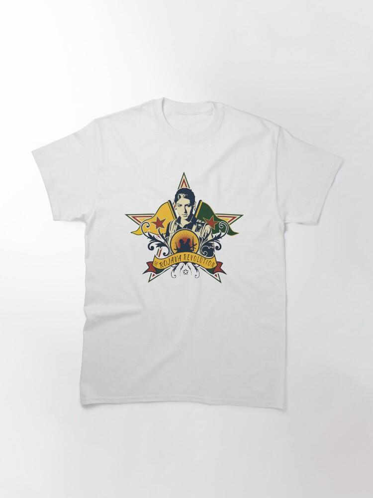 

The ROJAVA REVOLUTION Classic TShirt 2026 Summer Mens Womens Luxury Fashion Cotton Retro Tshirt Street Y2K Mens Clothse L