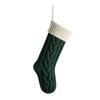 Cozy Warmth Large Staggered Fried ForDough Twists Christmas Stockings For Tree Warm Feeling - Thick Type D