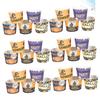 Garneck 150pcs Standing Cake Pans, Cupcake Stands, Baking Cupcake Cups, Gold Paper Cups, Halloween Cupcake Wrappers, Pumpkin Baking Cups, Ghost Decora