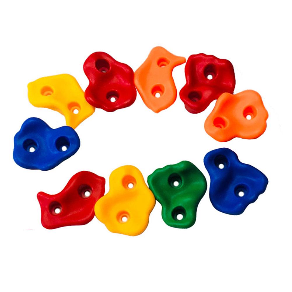 Buy 10pcs Plastic Climbing Rocks Multi Color for Kids Children Plastic