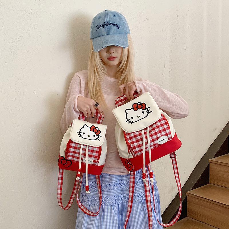 

Японский Милый Кот Мини Рюкзак и Сумка Кроссбоди