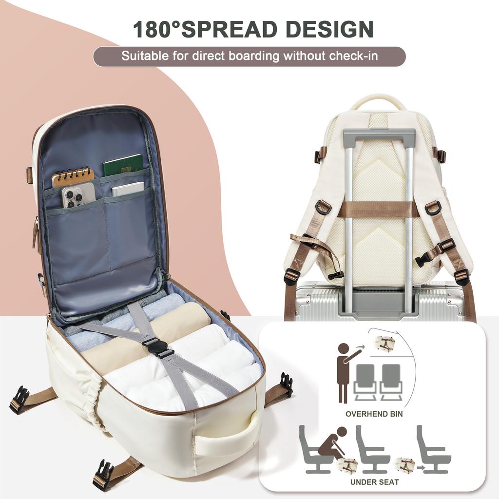 Cabin Airplane Travel Backpack 40X30X20, Hand Luggage Cabin Backpack Wizzair 40X30X20 Carry-Ons Men Women 15.6 Inch Laptop Bags
