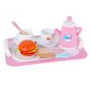 Wooden Children's Play House Toy Simulation Tea Set Cake Bread Afternoon Tea Birthday Baby Gift Toy