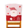 Christmas Kitchen Chair Decor Removable Decorative Chair Cover Festival Theme for Kitchen Table Home Decoration