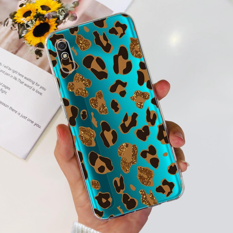 For Xiaomi Redmi 9A Case Redmi 9AT Stylish Painted Cover Clear Silicone Phone Case For Xiaomi Redmi 9A Sport Redmi9A T Soft Bags