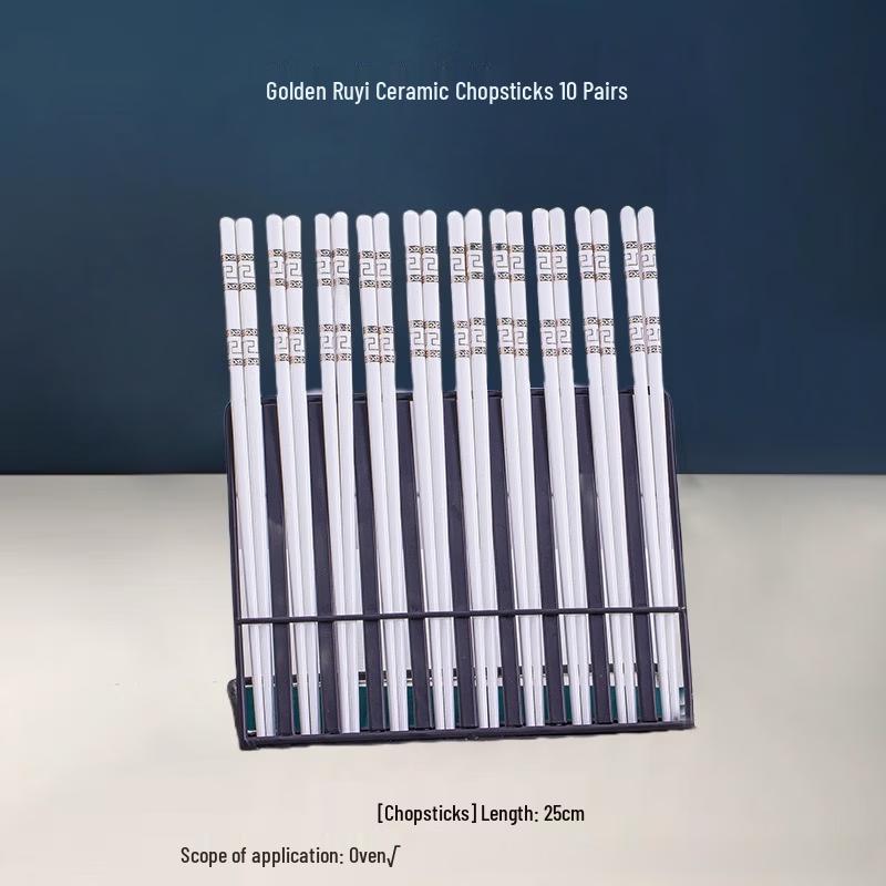 Jingdezhen Light Luxury Ceramic Chopsticks
