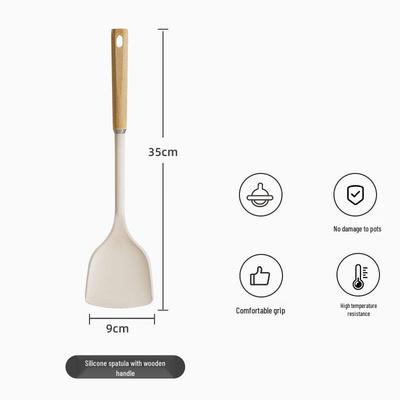 ZISIZ Silicone Kitchen Utensil Set