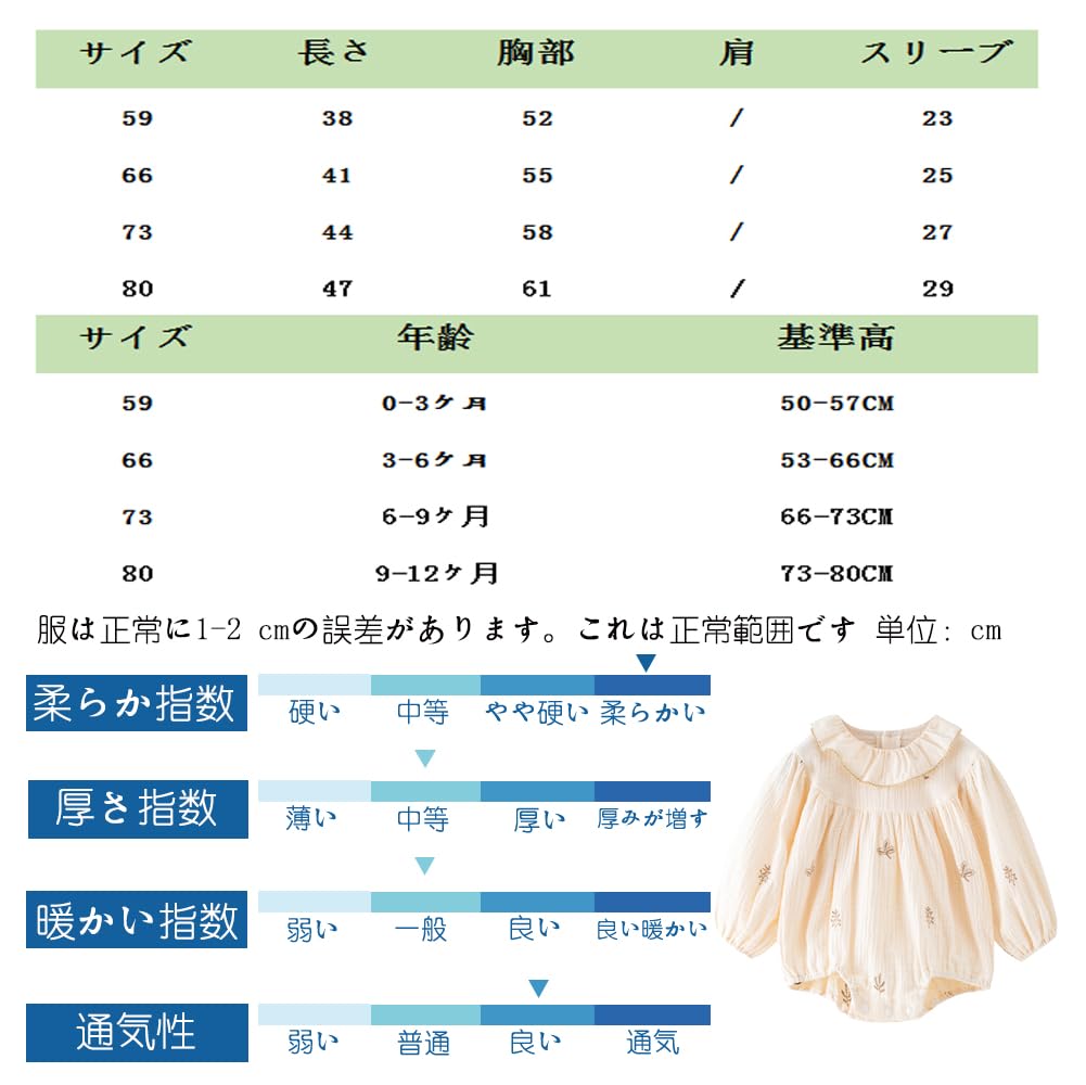 Romper for baby newborn hat size months [Reegoo Peter] girls, clothes, bodysuit, clothes, included, coverall, khaki, 80, 9-12