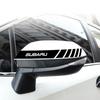2 STÜCKE Auto Rückspiegel Seitenstreifen Badge 3D Aufkleber Autostyling Für Subaru Outback Crosstrek XV Forester BRZ Legacy Impreza WRX 2006 STI Ascent
