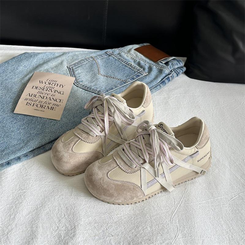 

Blue Cabinet Bleken~ Autumn new leisure sports moral training shoes heightened thick-soled Forrest Gump women s shoes non-slip women 40 абрикосовый