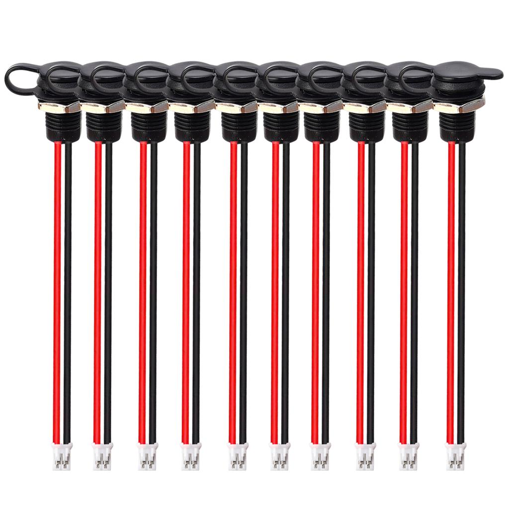 1-10PC Type-C Jack Female Charging Port Waterproof with Carabiner Female Charging Port Waterproof Female Dock Charger Connector