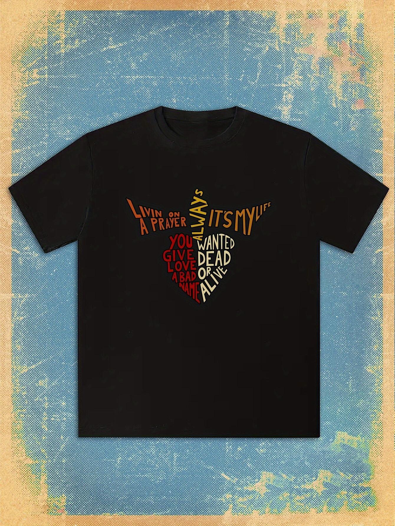 T-shirt BON JOVI Rock Band Graphic Print XS